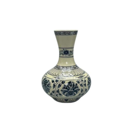 Flat peony vase
