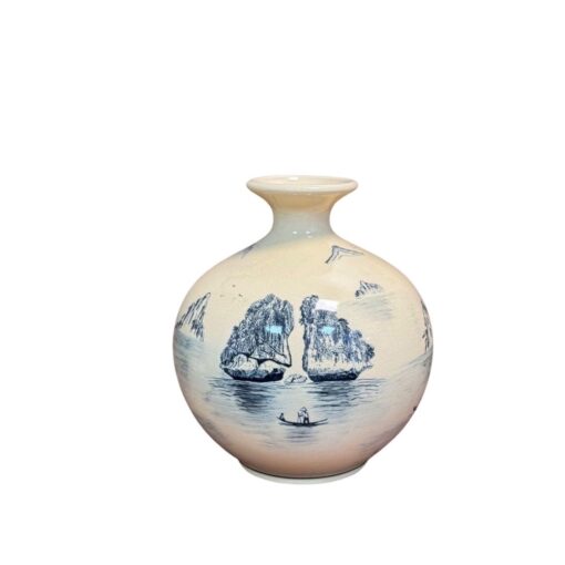 H25 cm Lucky Vase, Smooth sailing