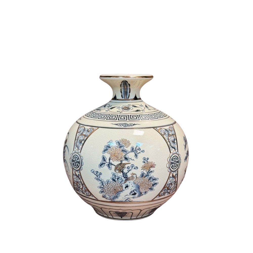 Bình hút lộc H25 cm Tứ cảnh