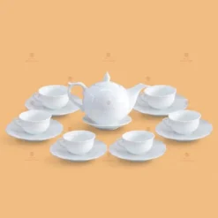 Bộ trà Mẫu Đơn Bát Tràng